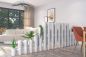 Preview: Freestanding room divider white and grey